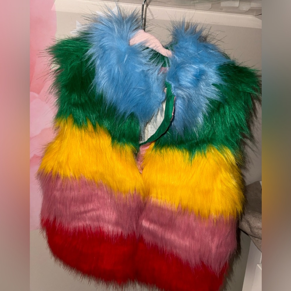 COPY - Mini Boden Faux Fur Vest